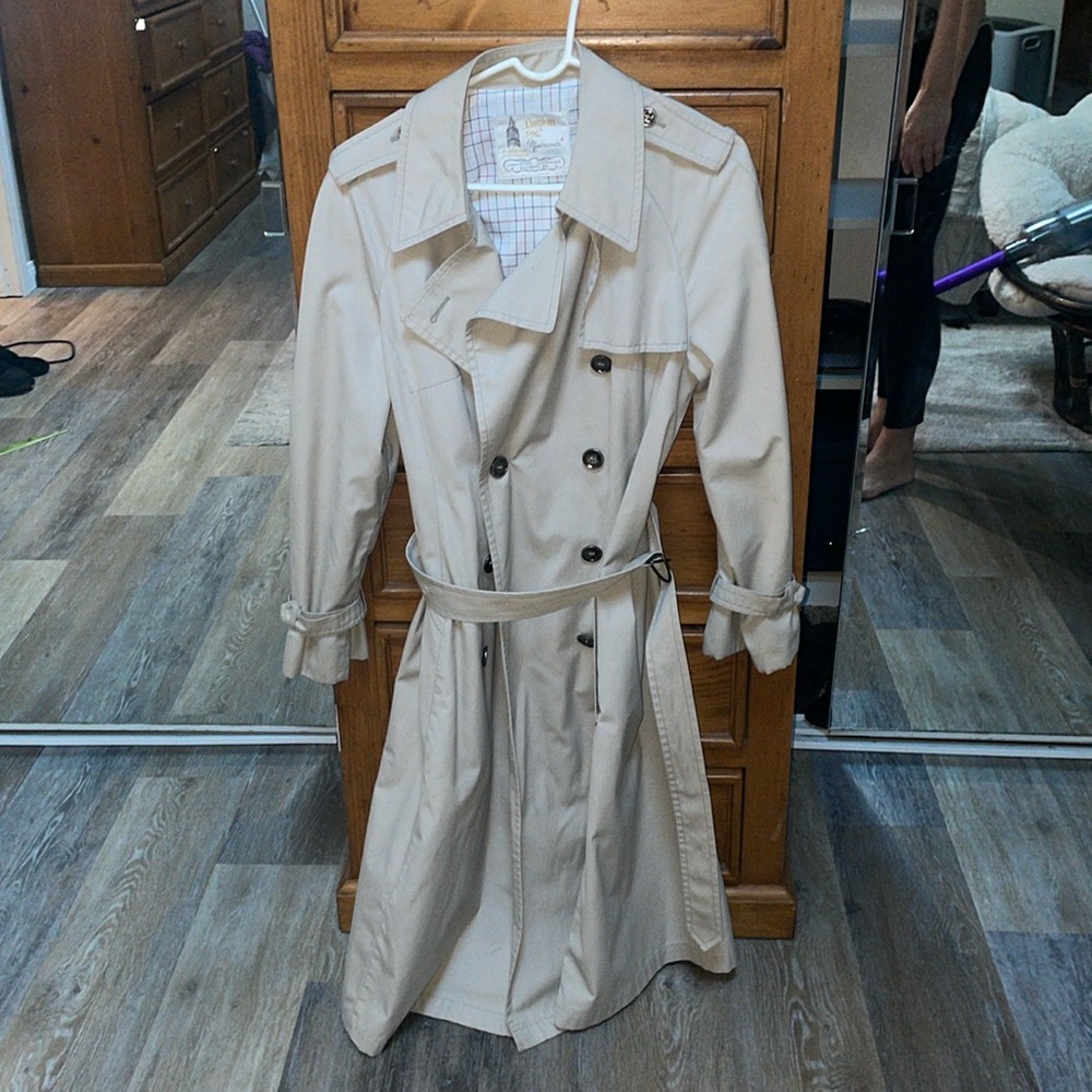 london fog raincoat